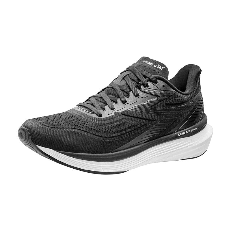 MENS 361° SPIRE 5 SE (Black/White) Running Shoes